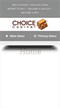 Mobile Screenshot of choicecabinet.com